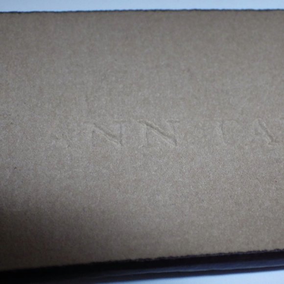 Ann Taylor Genuine Leather Belt Wide Dark Brown Moc Croc Medium - Picture 4 of 5